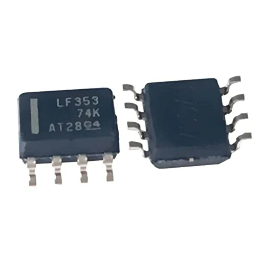 LF353N High-Speed Dual JFET-Input Operational Amplifier IC