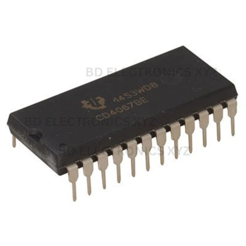 CD4067BE 16-Channel Analog Multiplexer Demultiplexer IC