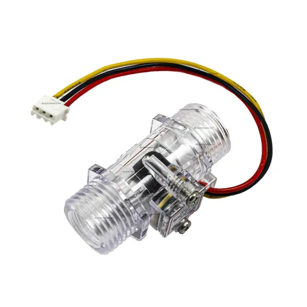 YF-S201C G1/2-inch Transparent Water Flow Sensor